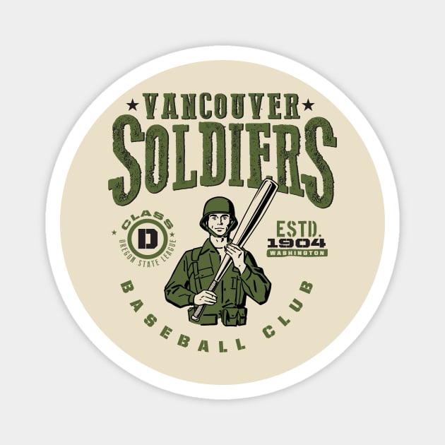 Vancouver Soldiers Magnet by MindsparkCreative